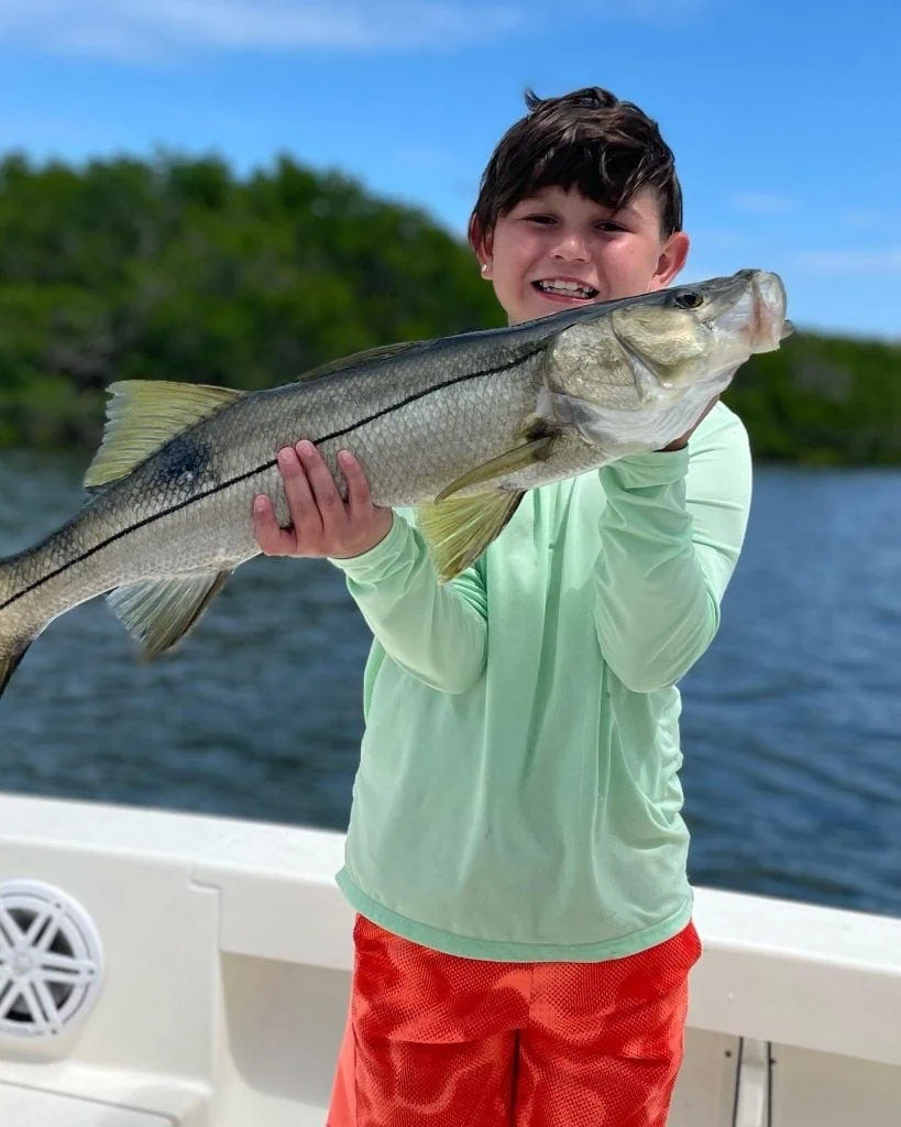 All Smiles with His Snook
